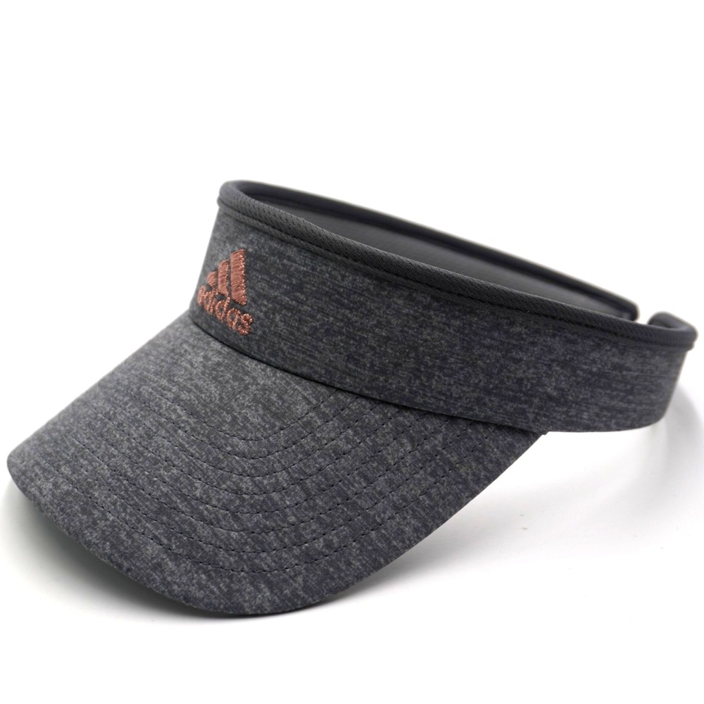 Adidas Aeroready Superlite Sun Visor Grey Rose Gold Womens Running Golf - NEW